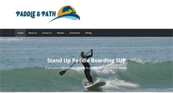 Desktop Screenshot of paddleandpath.com