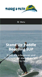 Mobile Screenshot of paddleandpath.com